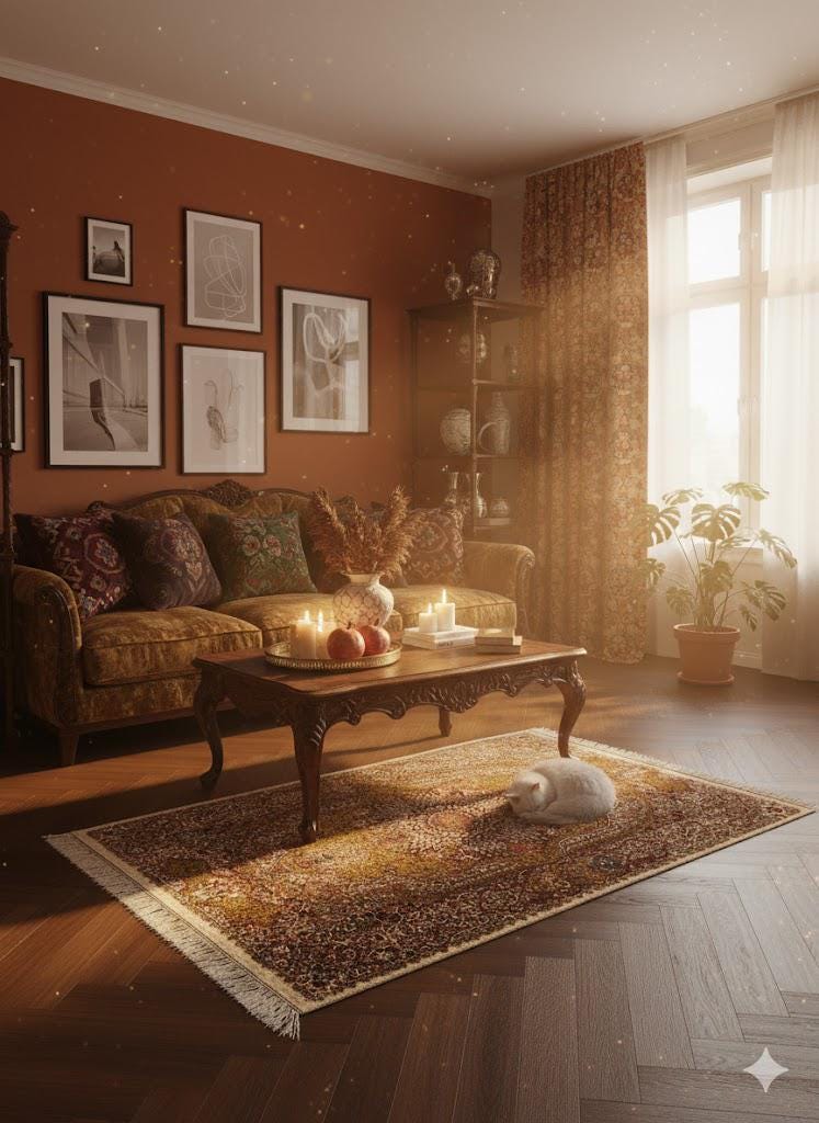 Luxury Persian Bamboo Silk Rug 80x120 cm – Robot-Woven & Hand-Knotted Edges