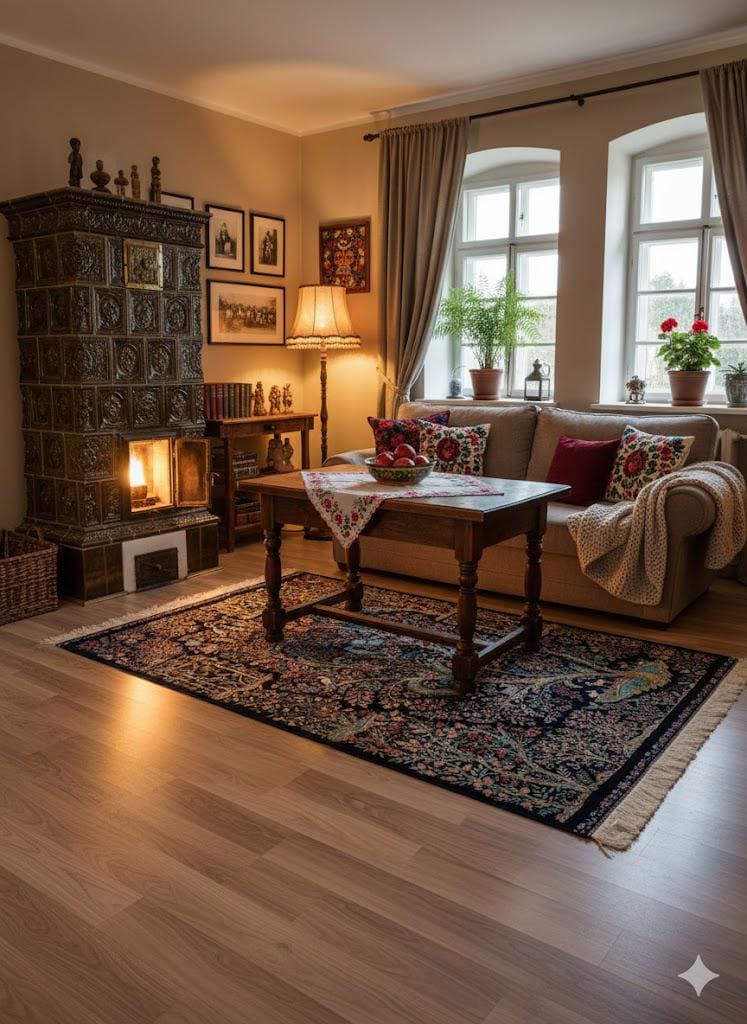 Luxury Persian Bamboo Silk Rug 100x150 cm – Robot-Woven & Hand-Knotted Edges